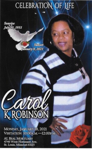 Carol K Robinson