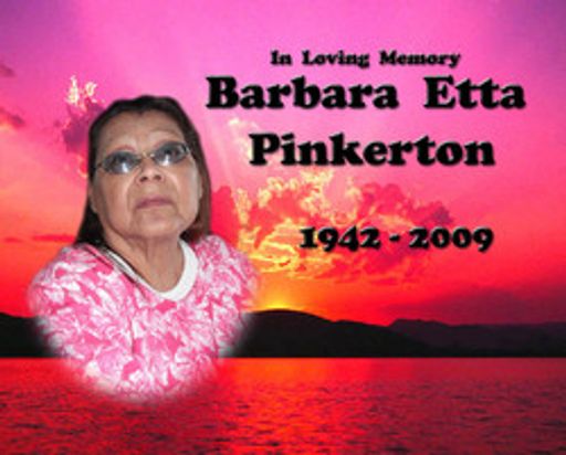 Barbara Etta Pinkerton