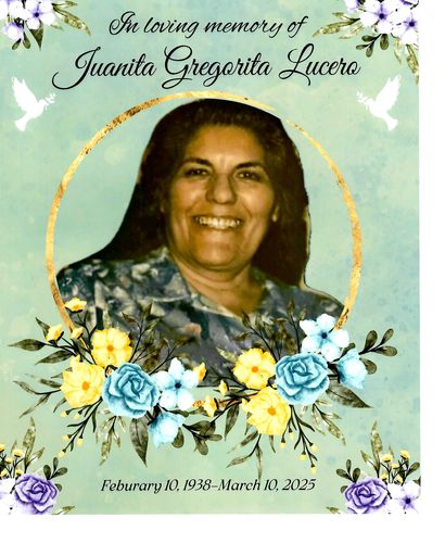 Juana G. Lucero's obituary image