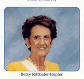 Betty Jane Ritthaler Hopfer