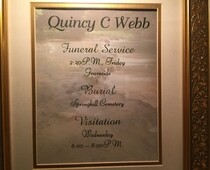 Quincy C Webb