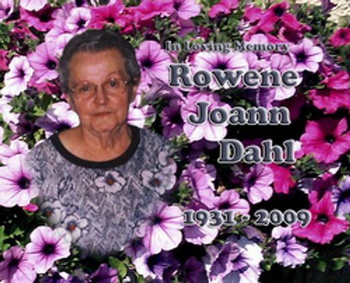 Rowene Joann Dahl