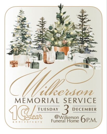 2024 Wilkerson Memorial Service's obituary image