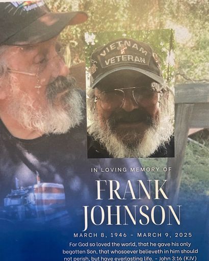 Frank Leo Johnson's obituary image