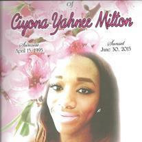 Ciyona Yahnee Milton