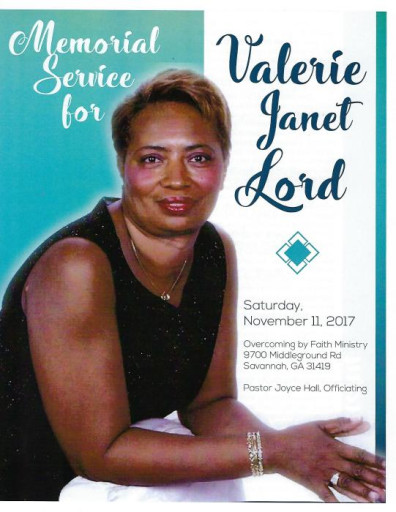 Mrs. Valerie J. Lord