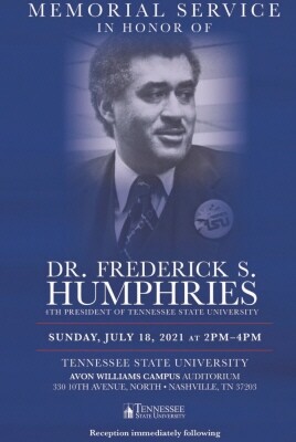 Dr. Frederick S. Humphries, Sr Profile Photo