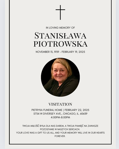 Stanislawa Piotrowska Profile Photo