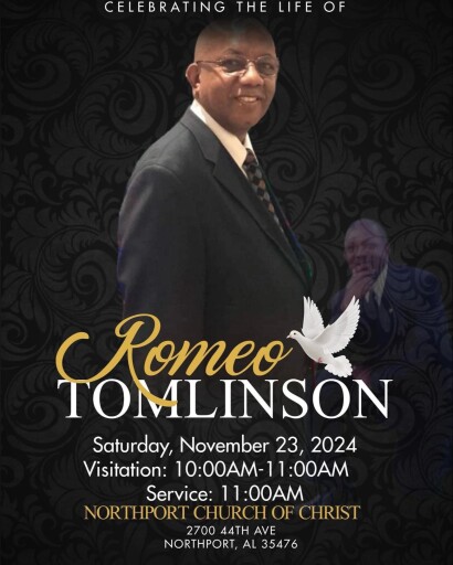 Mr. Romeo Tomlinson's obituary image