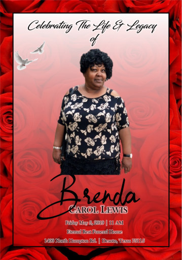 Brenda Carol Lewis 
 May 6, 2019