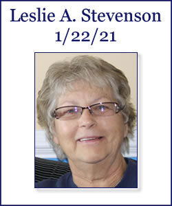 Leslie Stevenson Profile Photo