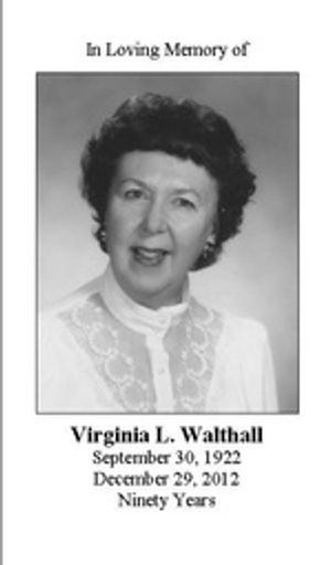 Virginia  L. Walthall