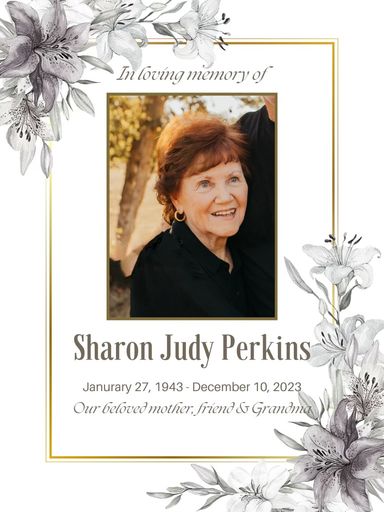 Sharon Judy Perkins