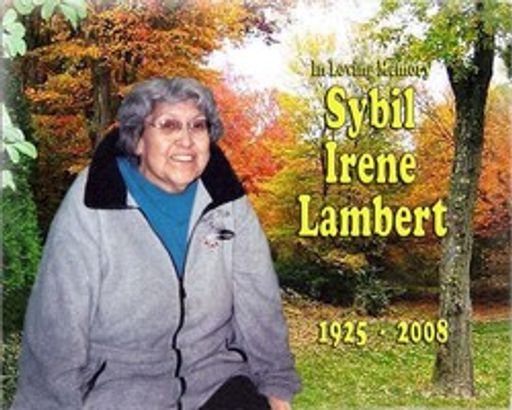 Sybil Irene Bighorn Lambert