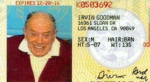 Irwin Goodman Profile Photo