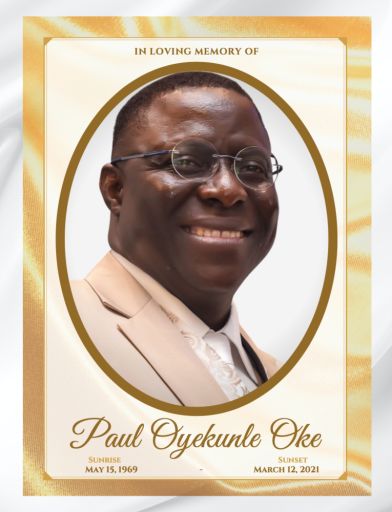 Paul Oyekunle Oke Profile Photo