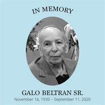 Galo Beltran Sr. Profile Photo