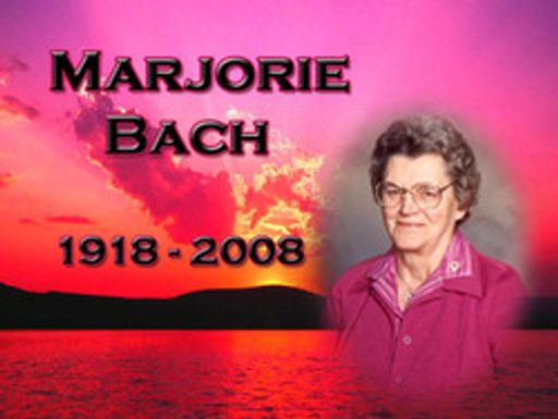 Marjorie Fern Bach