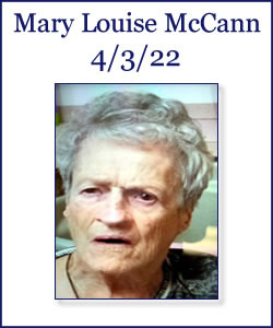 Mary Louise Mccann