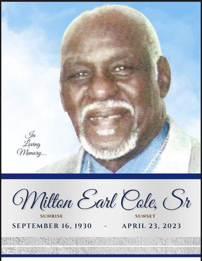 Milton Earl Cole, Sr.