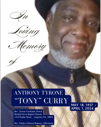 Anthony Tyrone Curry Profile Photo
