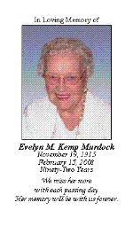 Evelyn M. Kemp Murdock