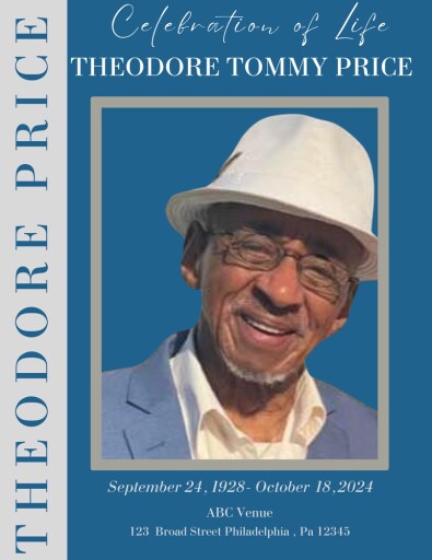 Theodore Price's obituary image