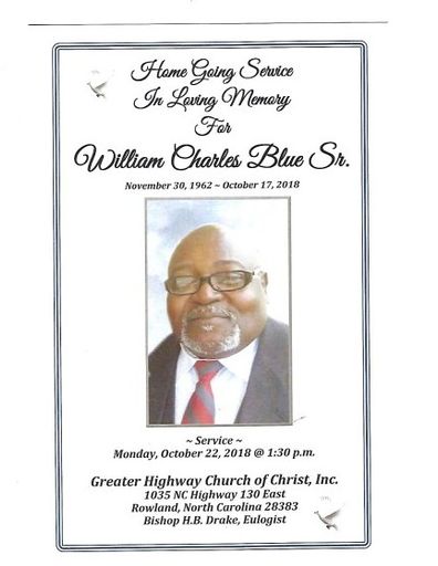 William Charles Blue, Sr.