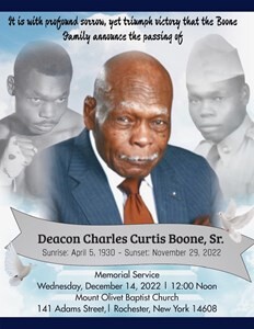 Charles C. Boone Sr. Profile Photo