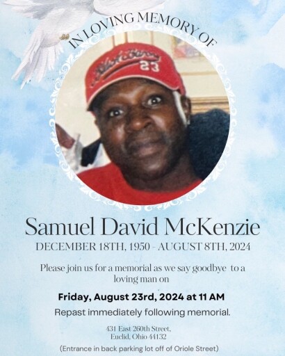 Samuel David McKenzie Profile Photo