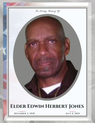 Elder Edwin Herbert Jones Profile Photo