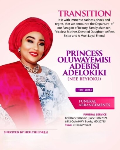 Princess Oluwayemisi Adebisi Adelokiki Profile Photo