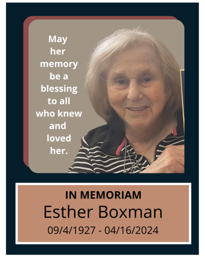 Esther Boxman Profile Photo