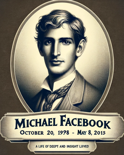 Michael Facebook's obituary image