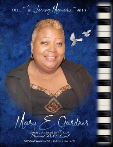 Mary E. Gardner 
 October 23, 2019