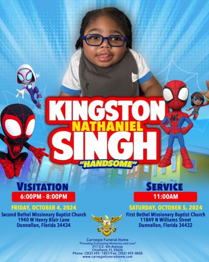 Kingston " HANDSOME" Singh