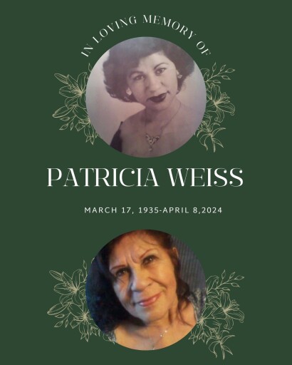 Patricia Weiss's obituary image