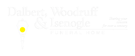 Dalbert Woodruff, Isenogle Funeral Home Logo