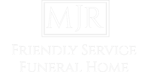 M J R Friendly Service Funeral Home Logo