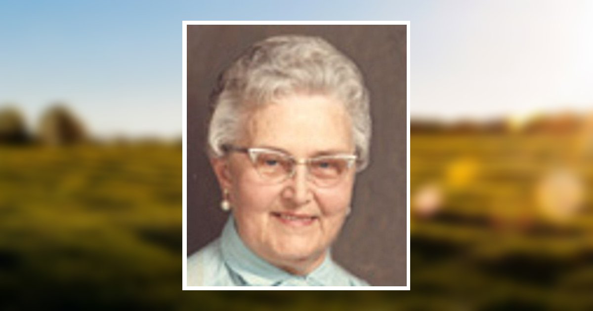 Irene L. Manthey Obituary 2008 Wichmann Funeral Homes