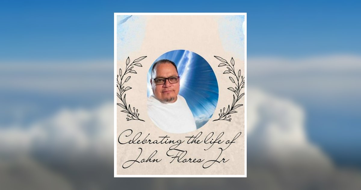 John Flores, Jr. Obituary November 19, 2023 Compean Funeral Home