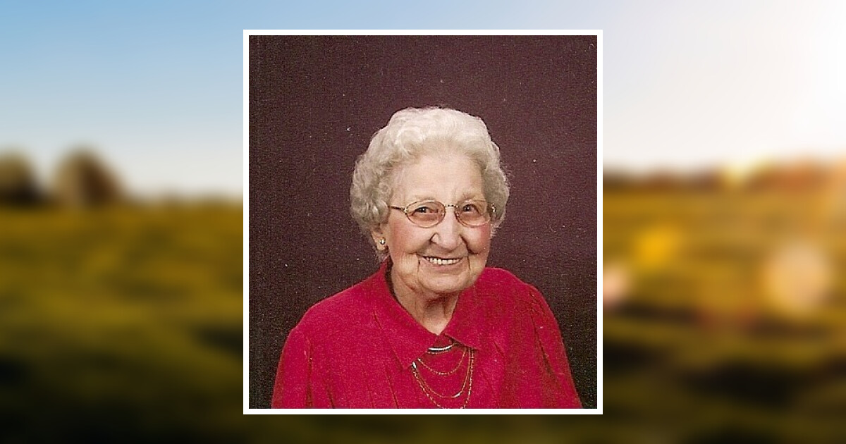 Elenor Florence Gertrude Speck Obituary 2009 - Warner Funeral Home ...