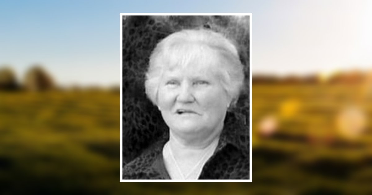 Dora Marie Attebery Obituary 2021 PeacockLarsen Funeral Home