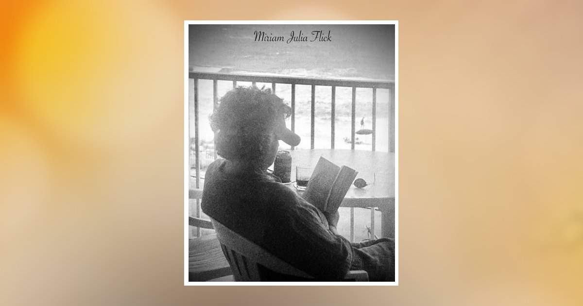 Miriam Julia Flick Obituary, Cincinnati, OH