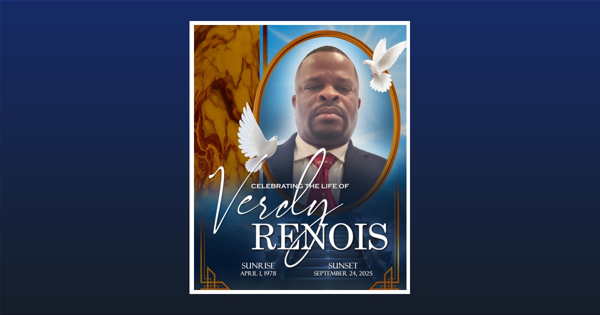 Verdy Renois Obituary, Orlando, FL