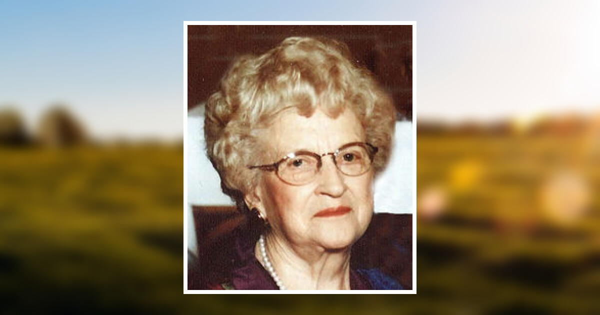 Edith Mchugh Obituary 2009 - Fouts Funeral Home