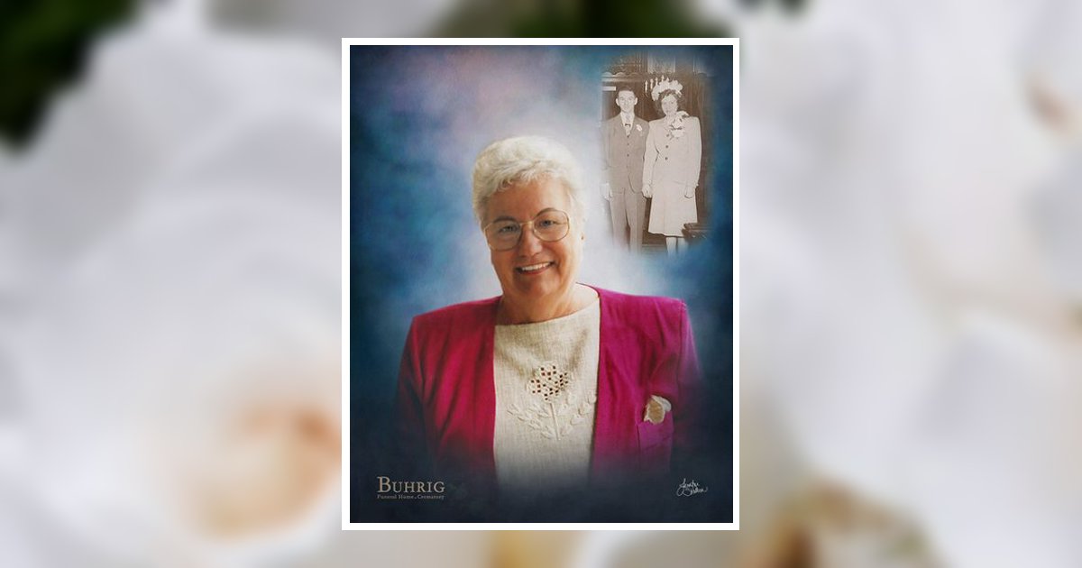 Mary Lou (Stahler) Rosendale Obituary 2019 Buhrig Funeral Home