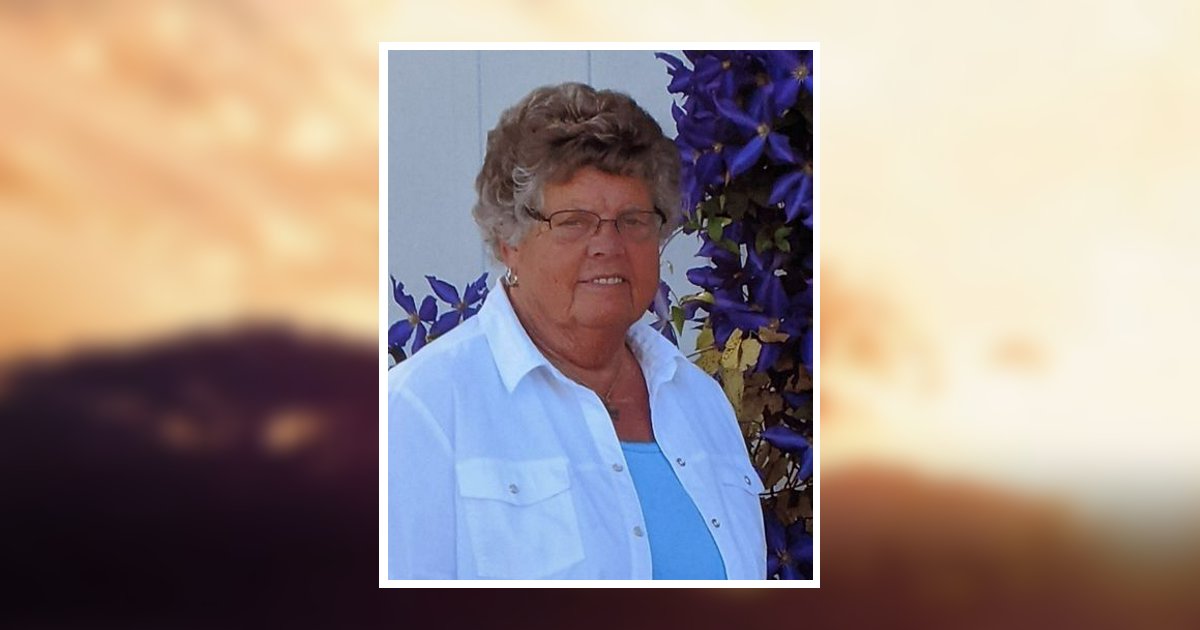 Darlene Jean Van Holland Obituary 2023 Porter Family Funeral Homes