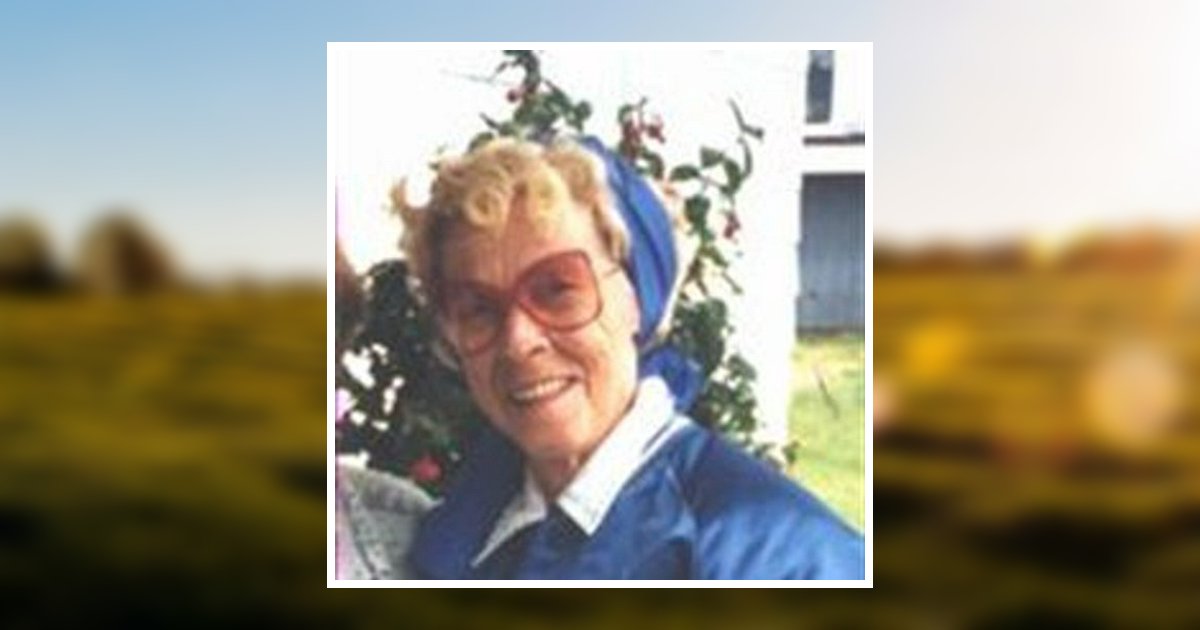 Lois Marie Dorenbecker Obituary 2006 Bowerman Funeral Home