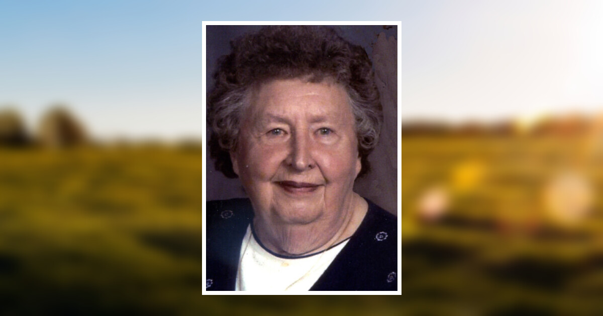 Helen Dohmeier Obituary 2019 Bonnerup Funeral & Cremation Services